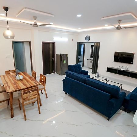 N Cube Serviced Apartments Hyderabad Bagian luar foto