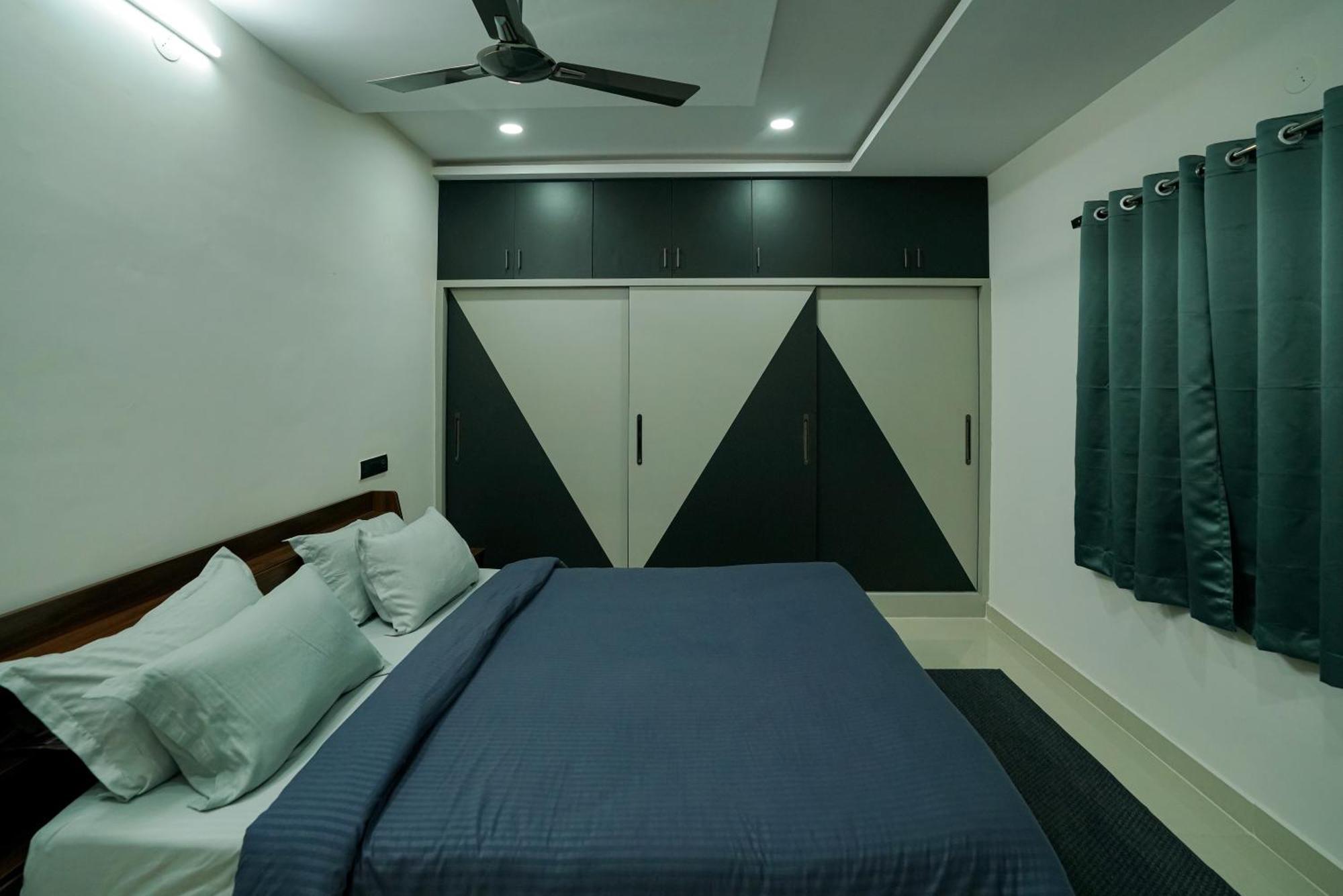 N Cube Serviced Apartments Hyderabad Bagian luar foto