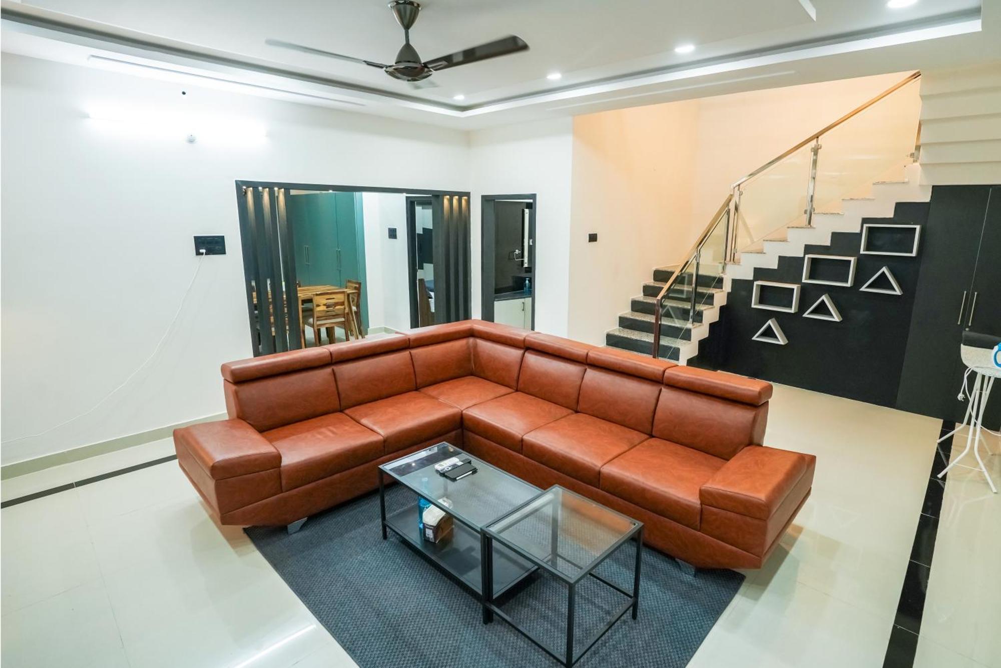 N Cube Serviced Apartments Hyderabad Bagian luar foto