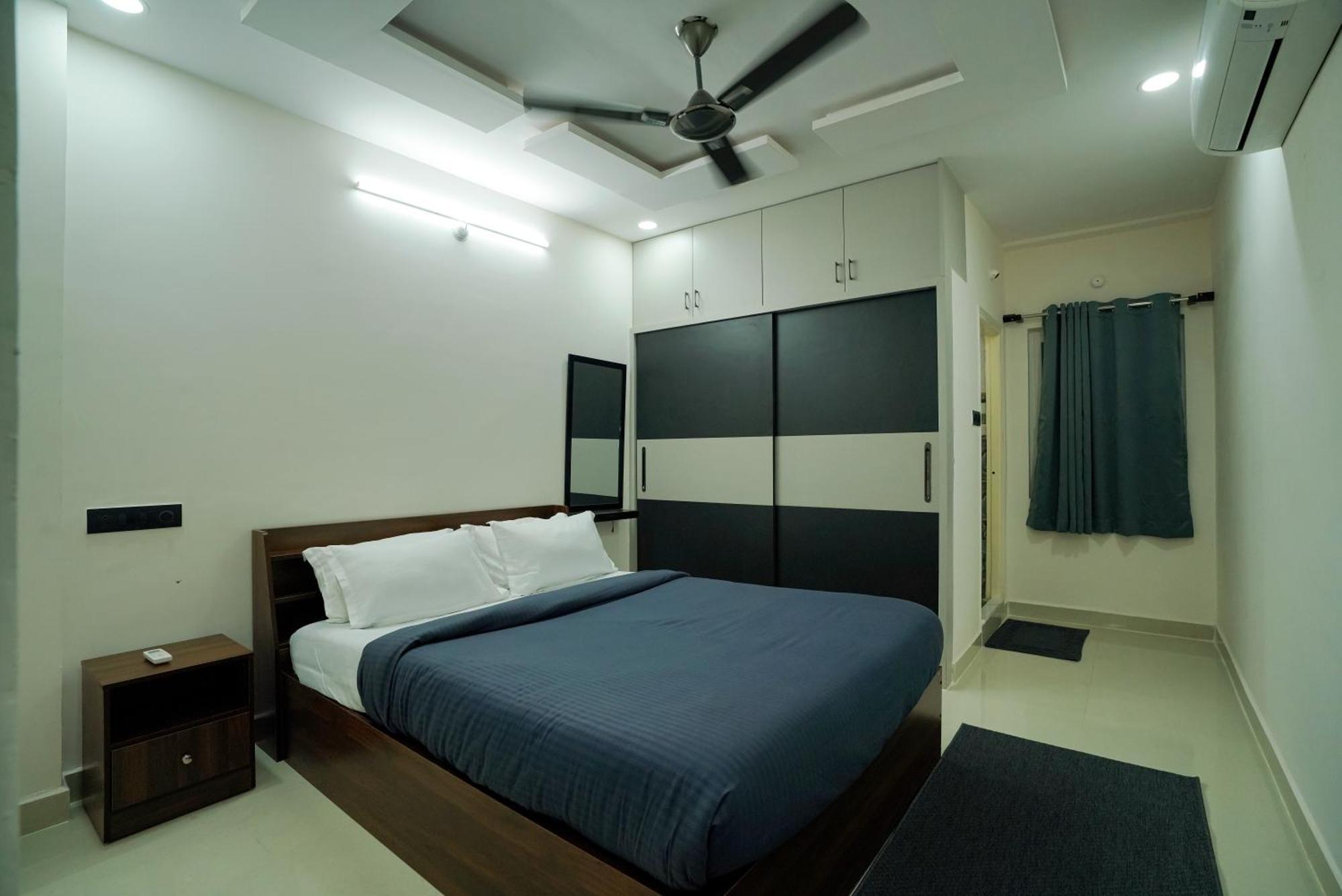 N Cube Serviced Apartments Hyderabad Bagian luar foto