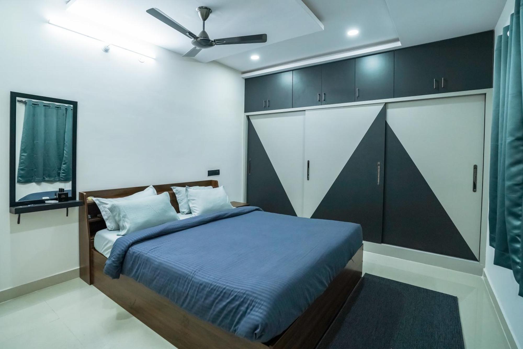 N Cube Serviced Apartments Hyderabad Bagian luar foto