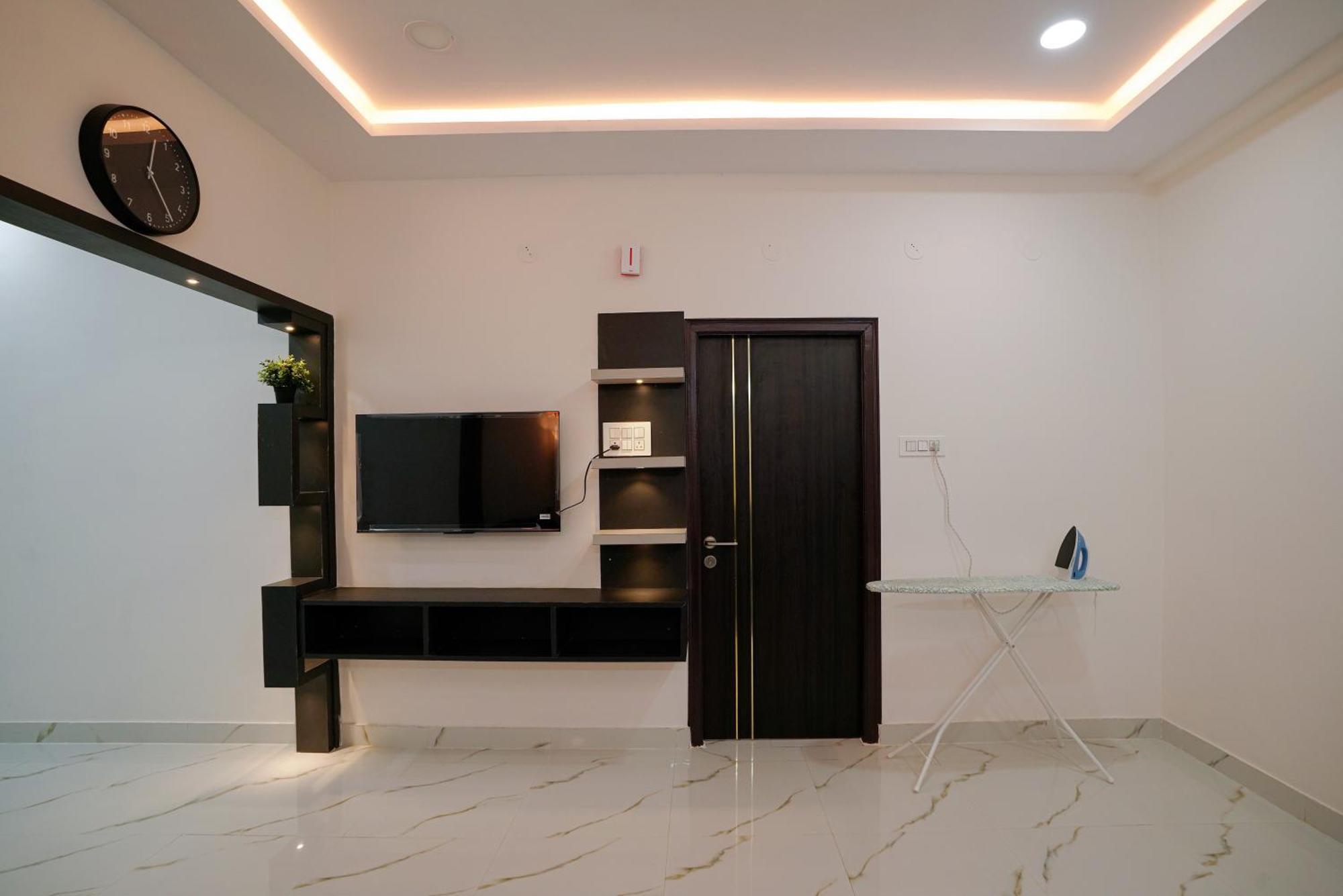 N Cube Serviced Apartments Hyderabad Bagian luar foto
