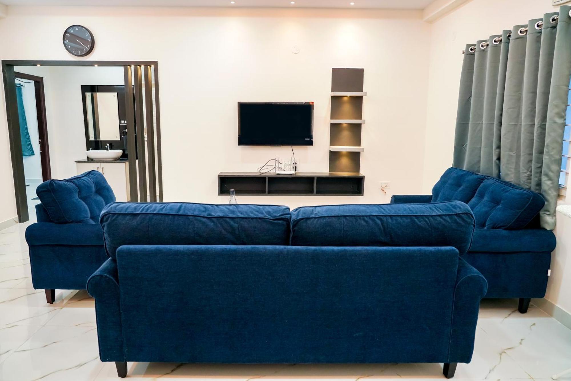N Cube Serviced Apartments Hyderabad Bagian luar foto