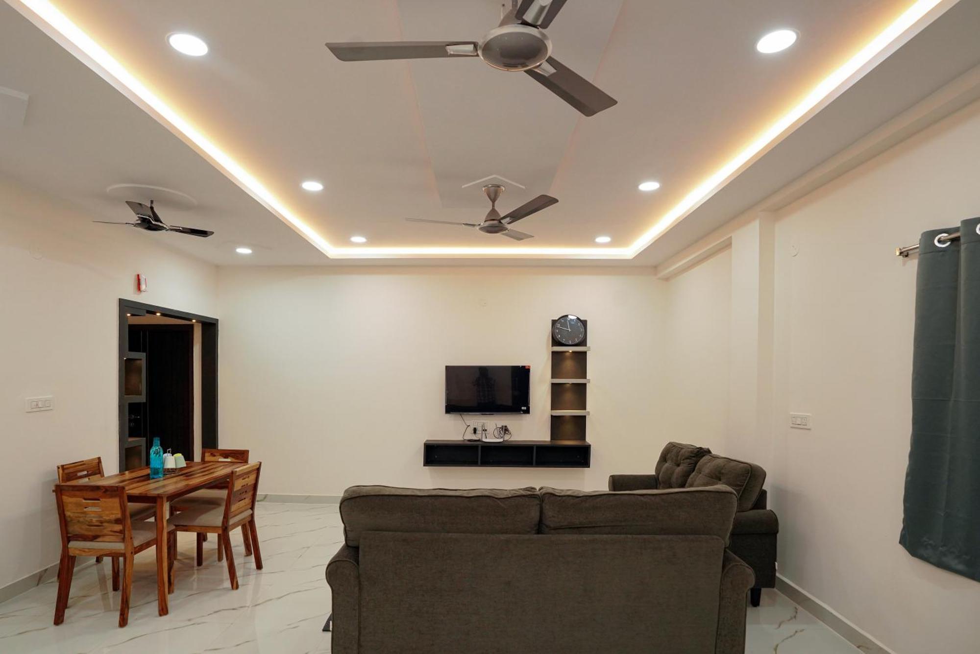 N Cube Serviced Apartments Hyderabad Bagian luar foto