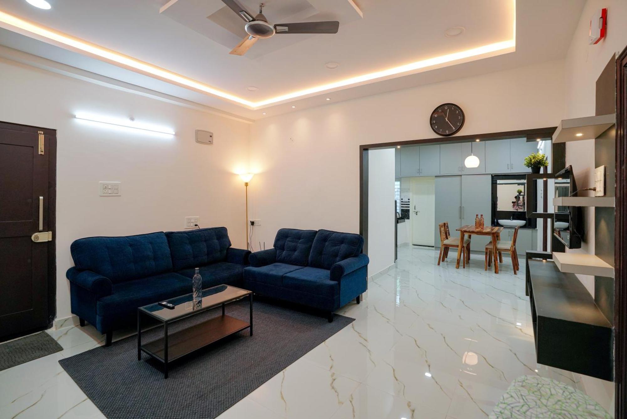 N Cube Serviced Apartments Hyderabad Bagian luar foto