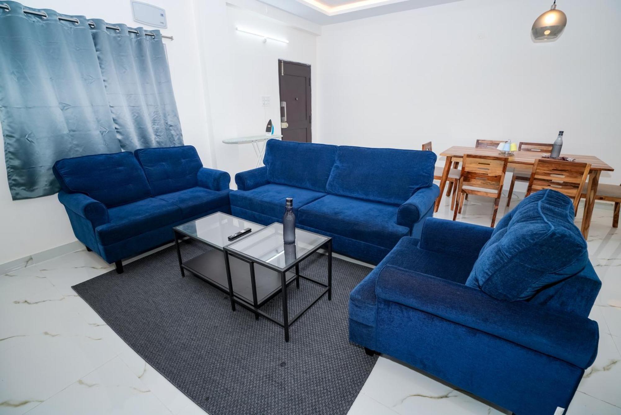 N Cube Serviced Apartments Hyderabad Bagian luar foto