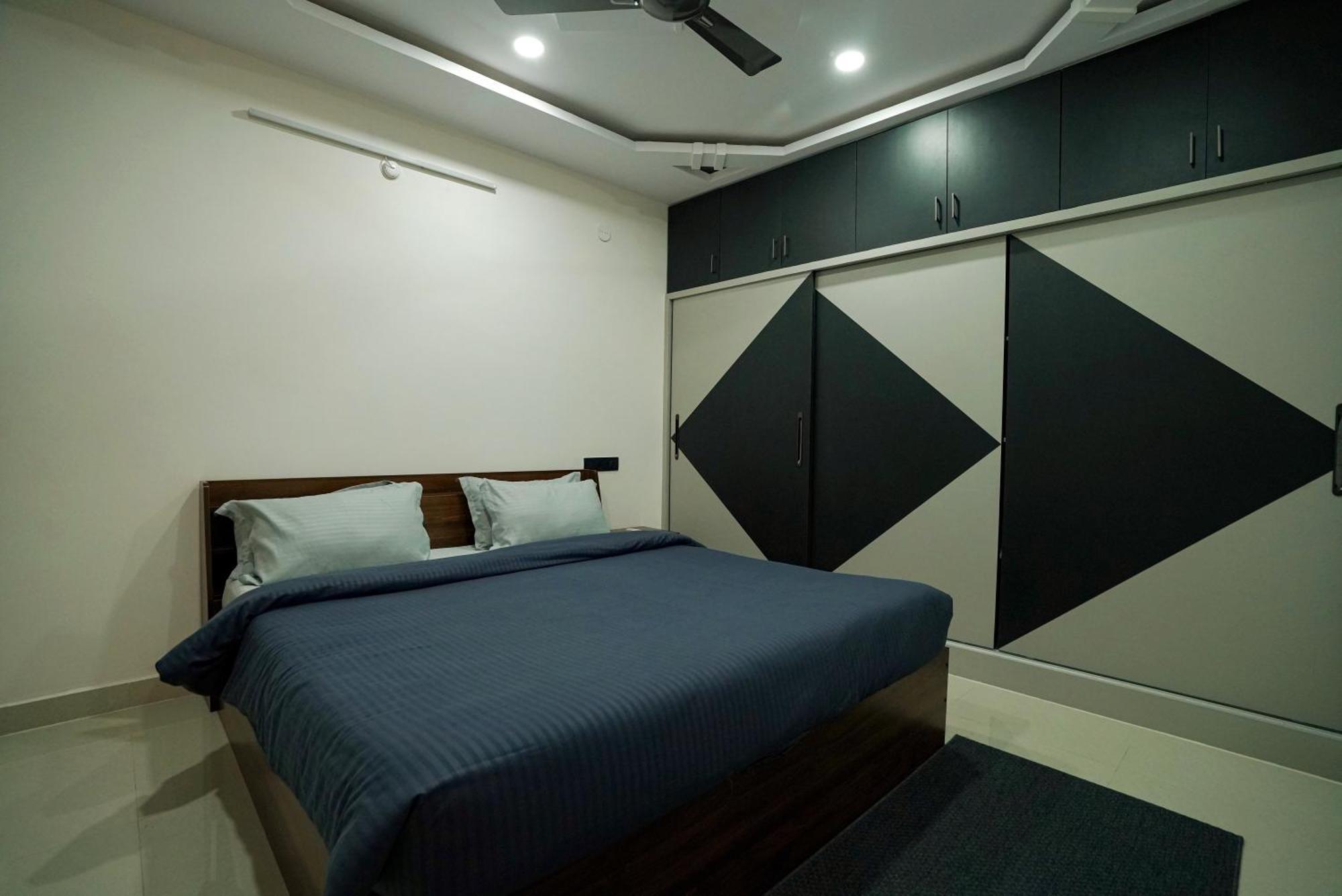 N Cube Serviced Apartments Hyderabad Bagian luar foto